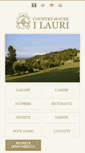 Mobile Screenshot of countryhouseilauri.it